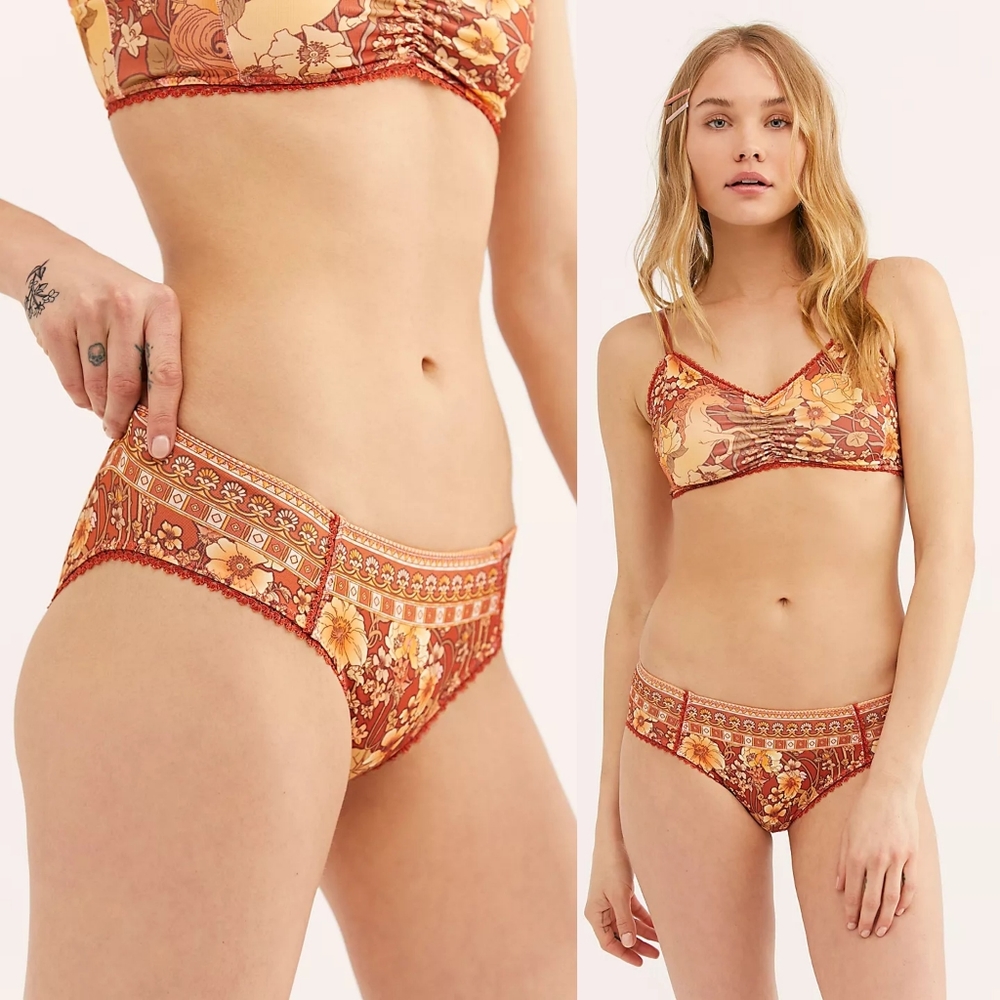 New spell Amethyst bralette amber copper bra L FP  - Picture 8 of 16